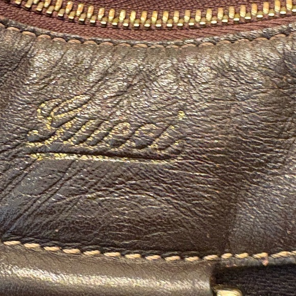 Vintage Gucci Abby D ring black with brown leather trim shoulder Women's Bag - Picture 14 of 16